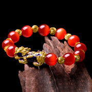 FREE Today: Support and Wealth Cat Eye Color Change PiXiu Bracelet