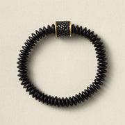 FREE Today: Happiness and Positive Tibetan Coconut Shell Auspicious Clouds Bracelet