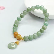 FREE Today: Abundance and Fortune Jade Beads Peace Buckle Bracelet