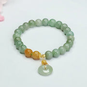 FREE Today: Abundance and Fortune Jade Beads Peace Buckle Bracelet