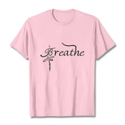 Buddha Stones Breathe Word Tee T-shirt