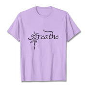 Buddha Stones Breathe Word Tee T-shirt