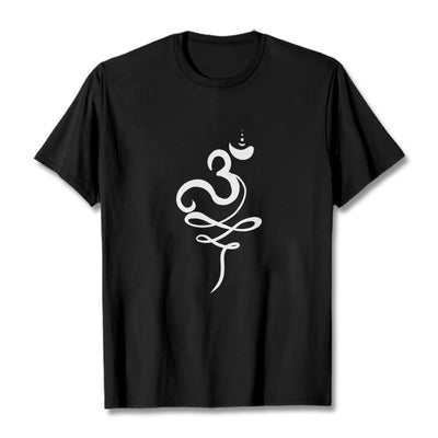 Buddha Stones OM Sanskrit Tee T-shirt