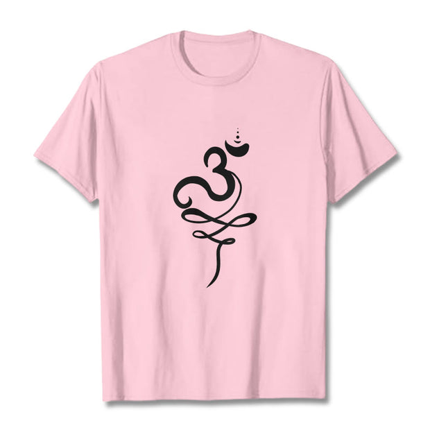 Buddha Stones OM Sanskrit Tee T-shirt
