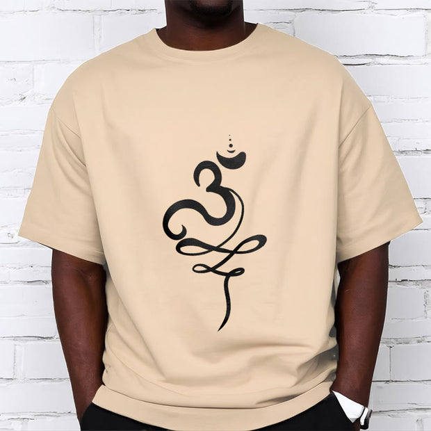 Buddha Stones OM Sanskrit Tee T-shirt