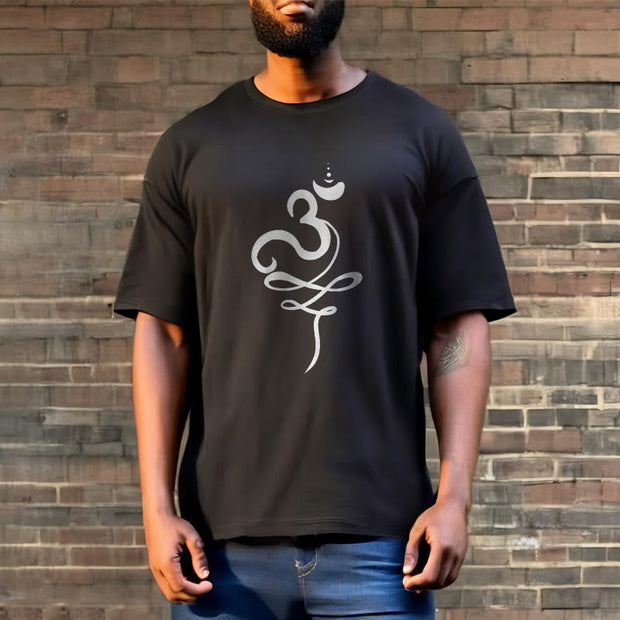 Buddha Stones OM Sanskrit Tee T-shirt
