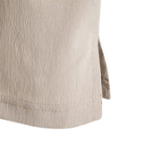 Buddha Stones Vintage Casual Plain Chinese Frog-Button Simple Design Men's Cotton Linen Shirt