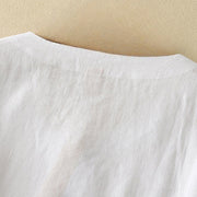 Buddha Stones Summer Casual Plain Women's V-neck Design Half Sleeve T-shirt - image 14