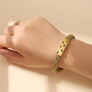 Buddha Stones Tibetan Om Mani Padme Hum Various Colors Rope Gold Thread Diamond Knot Luck Buckle Bracelet