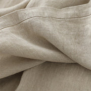 Buddha Stones Daily Casual Pure Color V-Neck Simple Buttons Design Sleeveless Midi Dress With Pockets