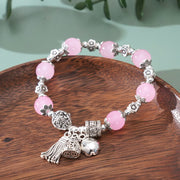 FREE Today: Inner Peace and Healing Amethyst Green Crystal Various Crystal Money Bags Lotus Bracelet