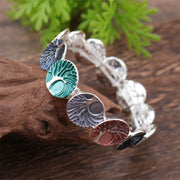 FREE Today: Unity and Enlightenment The Tree Of Life Enamel Alloy Bracelet