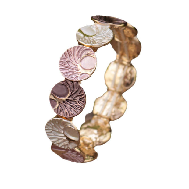 FREE Today: Unity and Enlightenment The Tree Of Life Enamel Alloy Bracelet