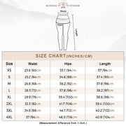 Buddha Stones Butterfly Plum Blossom Fu Character Pattern Print Gym Leggings Women's Yoga Pants