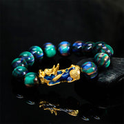 Buddha Stones Colorful Sea Willow Color Change PiXiu Positive Healing Bracelet