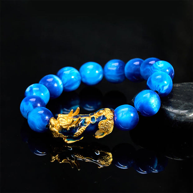 FREE Today: Prosperity and Healing Colorful Sea Willow Color Change PiXiu Bracelet