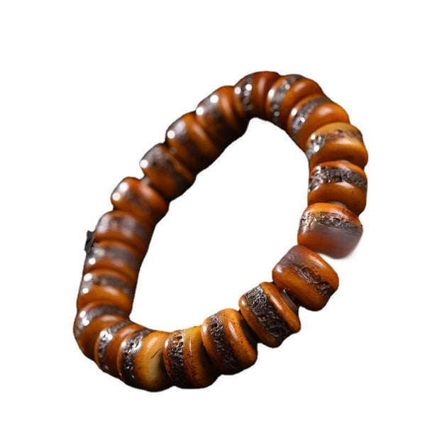 Buddha Stones Vintage Tibetan Camel Bone Yak Bone Balance Bracelet