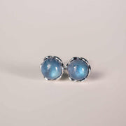 Buddha Stones 925 Sterling Silver Moonstone Positive Earrings