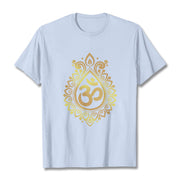 Buddha Stones Water Drop OM Design Tee T-shirt
