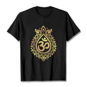 Buddha Stones Water Drop OM Design Tee T-shirt