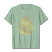 Buddha Stones Water Drop OM Design Tee T-shirt