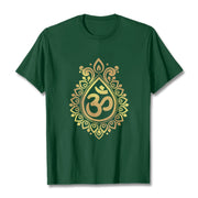 Buddha Stones Water Drop OM Design Tee T-shirt