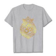 Buddha Stones Water Drop OM Design Tee T-shirt