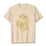 Buddha Stones Water Drop OM Design Tee T-shirt