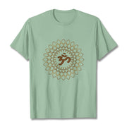 Buddha Stones Rhombus OM Design Tee T-shirt