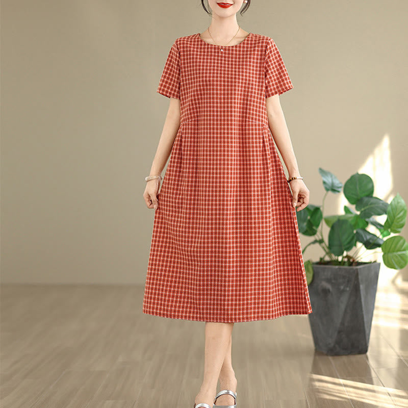 knee length dresses for ladies Linen Maxi Dress DARA – Linen Fairytales main image 0