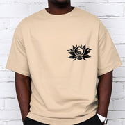 Buddha Stones Yin Yang Lotus Flower Design Tee T-shirt - image 14