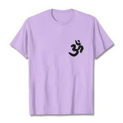Buddha Stones Om Symbol Sanskrit Tee T-shirt - Plum - 2XL - image 17