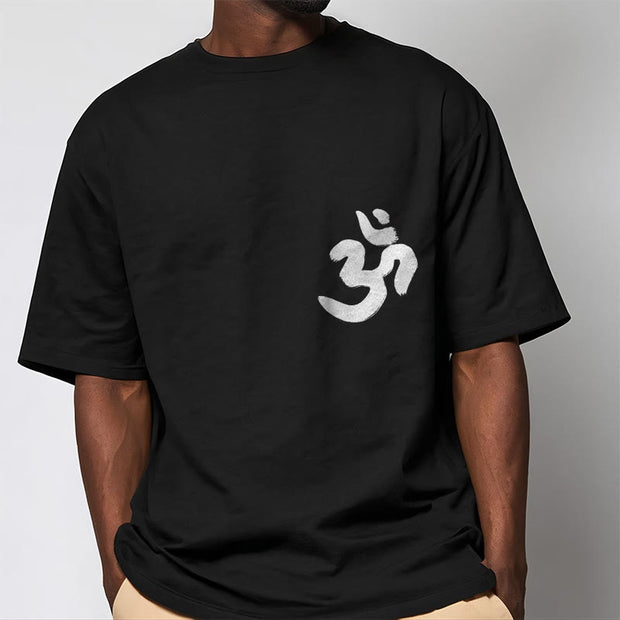 Buddha Stones Om Symbol Sanskrit Tee T-shirt - image 5
