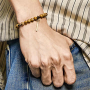 Buddha Stones Distressed Design Copper Luck Bracelet - image 4