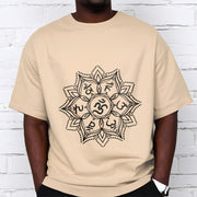 Buddha Stones Mandala Flower Om Mani Padme Hum Sanskrit Mantra Tee T-shirt - image 12