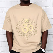 Buddha Stones Om Symbol Vines Lotus Flower Tee T-shirt - image 13