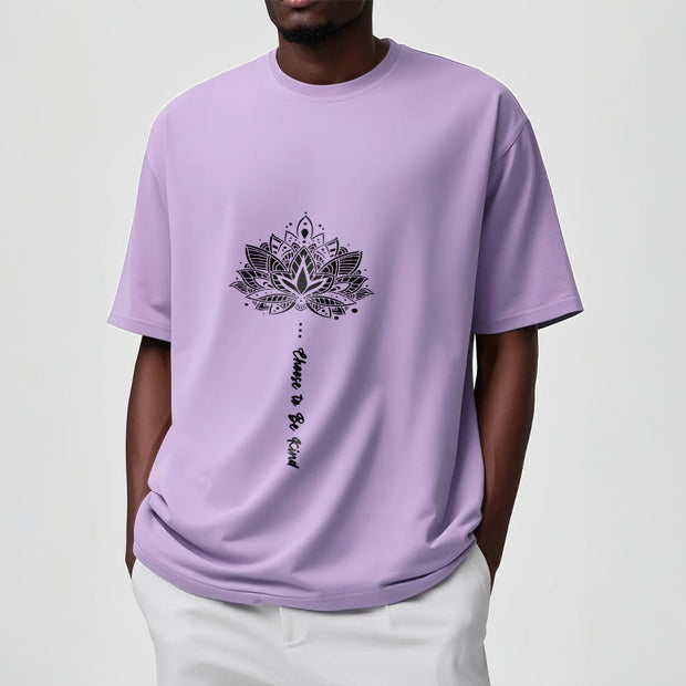 Buddha Stones Choose To Be Kind Geometric Flower Tee T-shirt - image 18