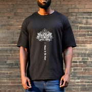 Buddha Stones Choose To Be Kind Geometric Flower Tee T-shirt - image 6