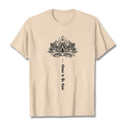 Buddha Stones Choose To Be Kind Geometric Flower Tee T-shirt - Bisque - 2XL - image 11