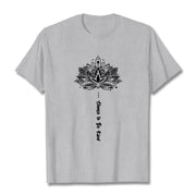 Buddha Stones Choose To Be Kind Geometric Flower Tee T-shirt - LightGrey - 2XL - image 20