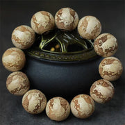 FREE Today: Meditation and Clarity Camphor Wood Yin Yang Ox Engraved Bracelet - image 2