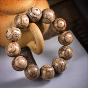 FREE Today: Harmony and Protection Gnetum Wood Beads Bracelet