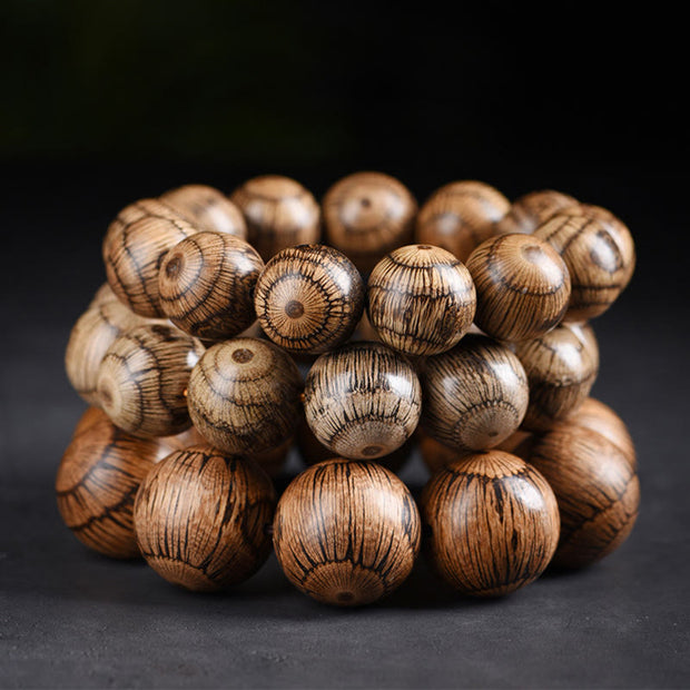FREE Today: Harmony and Protection Gnetum Wood Beads Bracelet