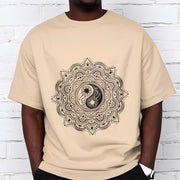 Buddha Stones Mandala YinYang Symbol Pattern Tee T-shirt - image 12