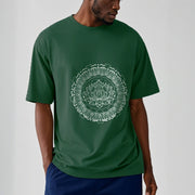 Buddha Stones Mandala Lotus Flower Pattern Tee T-shirt - image 12