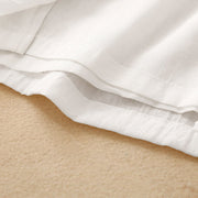 Buddha Stones Frog-Button Hem Slit Design Women's Wide Leg Cotton Linen Pants With Pockets - image 11