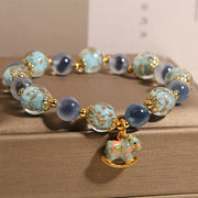 FREE Today: Harmony Strength Natural Candy Agate White Crystal Horse Bracelet - image 2