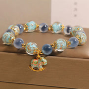 FREE Today: Harmony Strength Natural Candy Agate White Crystal Horse Bracelet - image 1