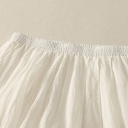 Buddha Stones 7-8 Length Elastic Waist Women's Wide Leg Cotton Linen Pants With Pockets - image 13