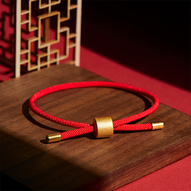 Buddha Stones Lucky Red String Bracelet - image 4